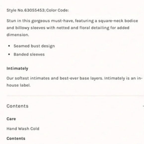 Intimately By Free People Tan Knit Top With Adorable Butterfly Sleeves.  SZ M - Picture 4 of 4